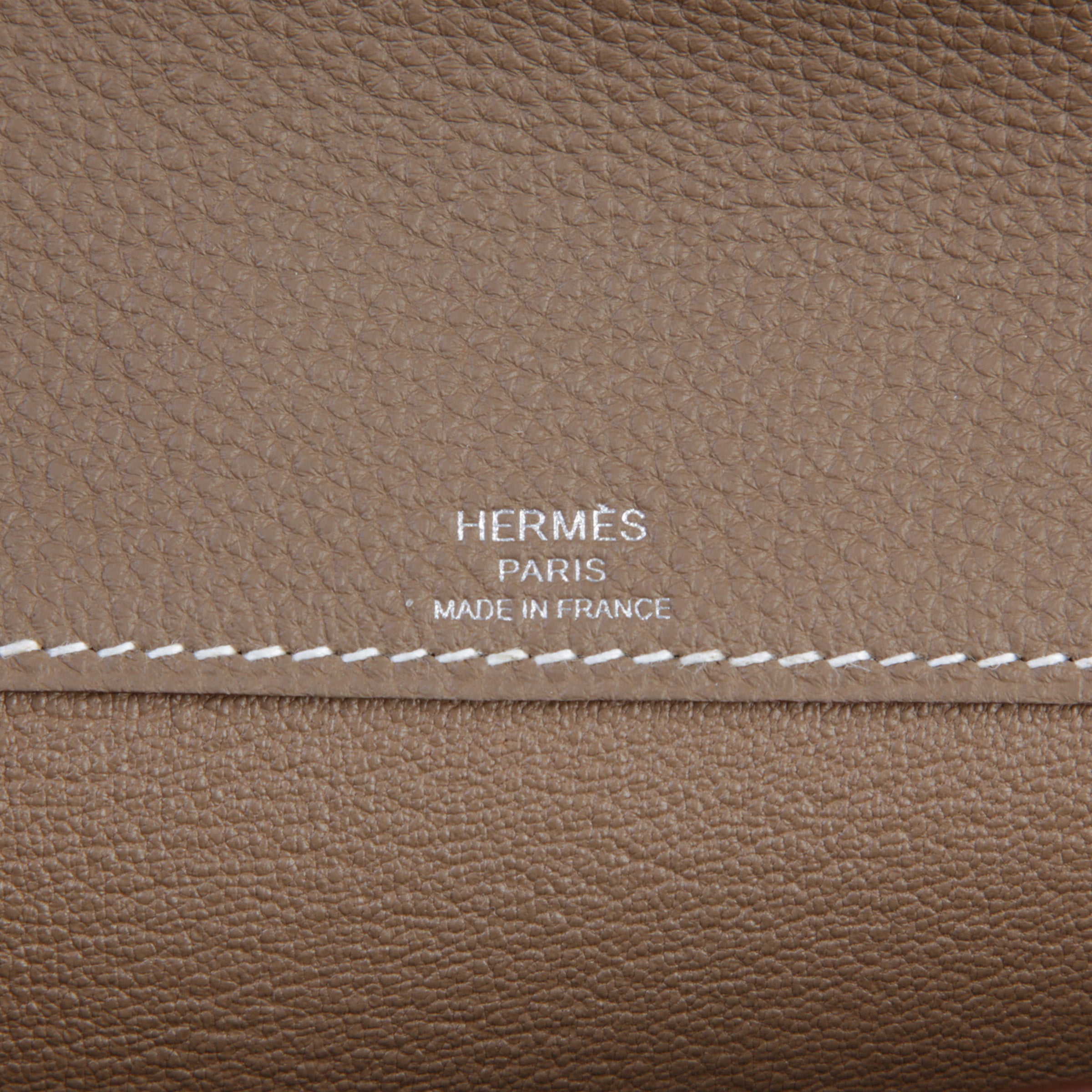 Hermès Kelly Dépêches Etoupe PHW