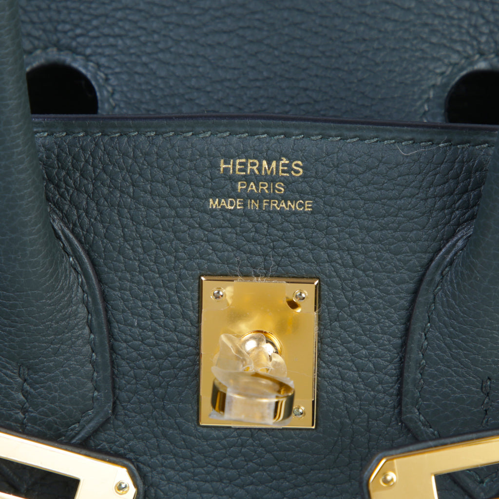 Hermès Birkin 25 New Vert Fonce GHW