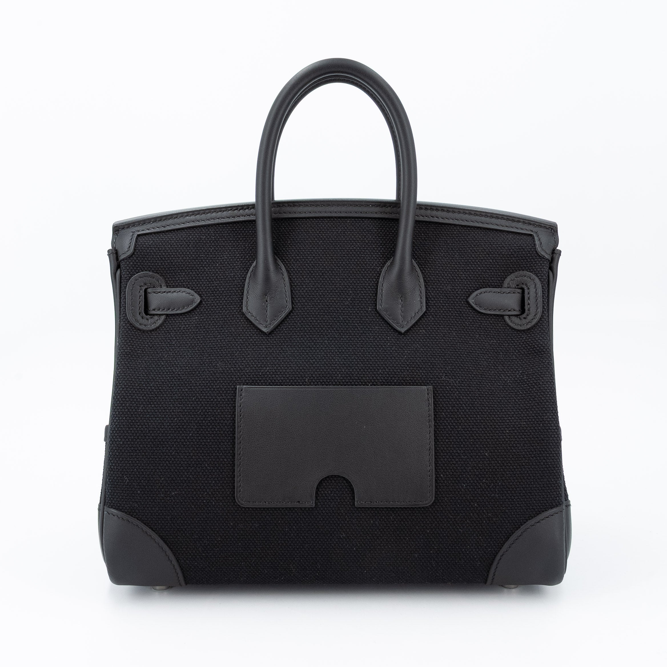 Hermès Birkin Cargo 25 Canvas Noir PHW