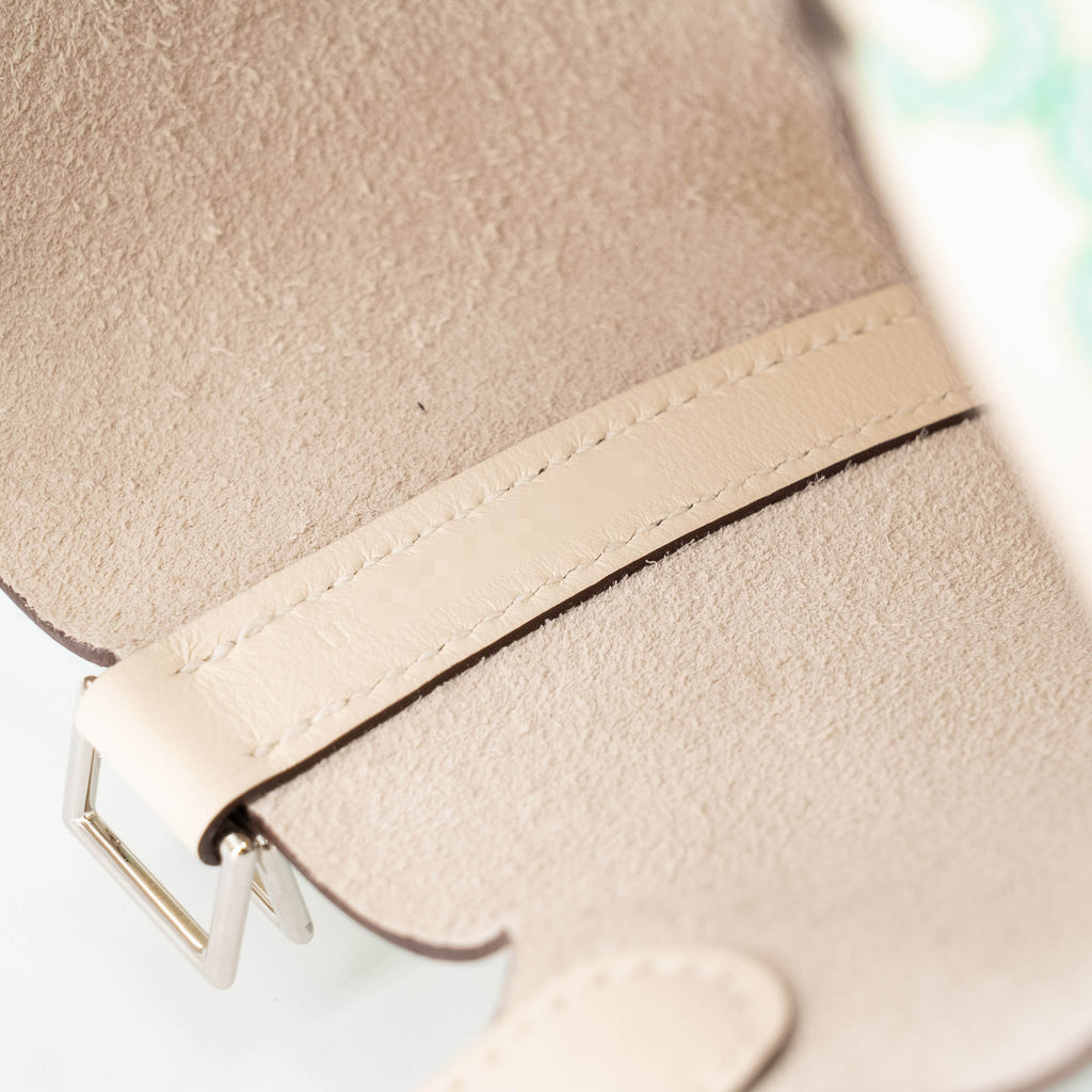 Hermès Picotin Lock Micro 14 Lucky Daisy Vert Fizz Nata PHW