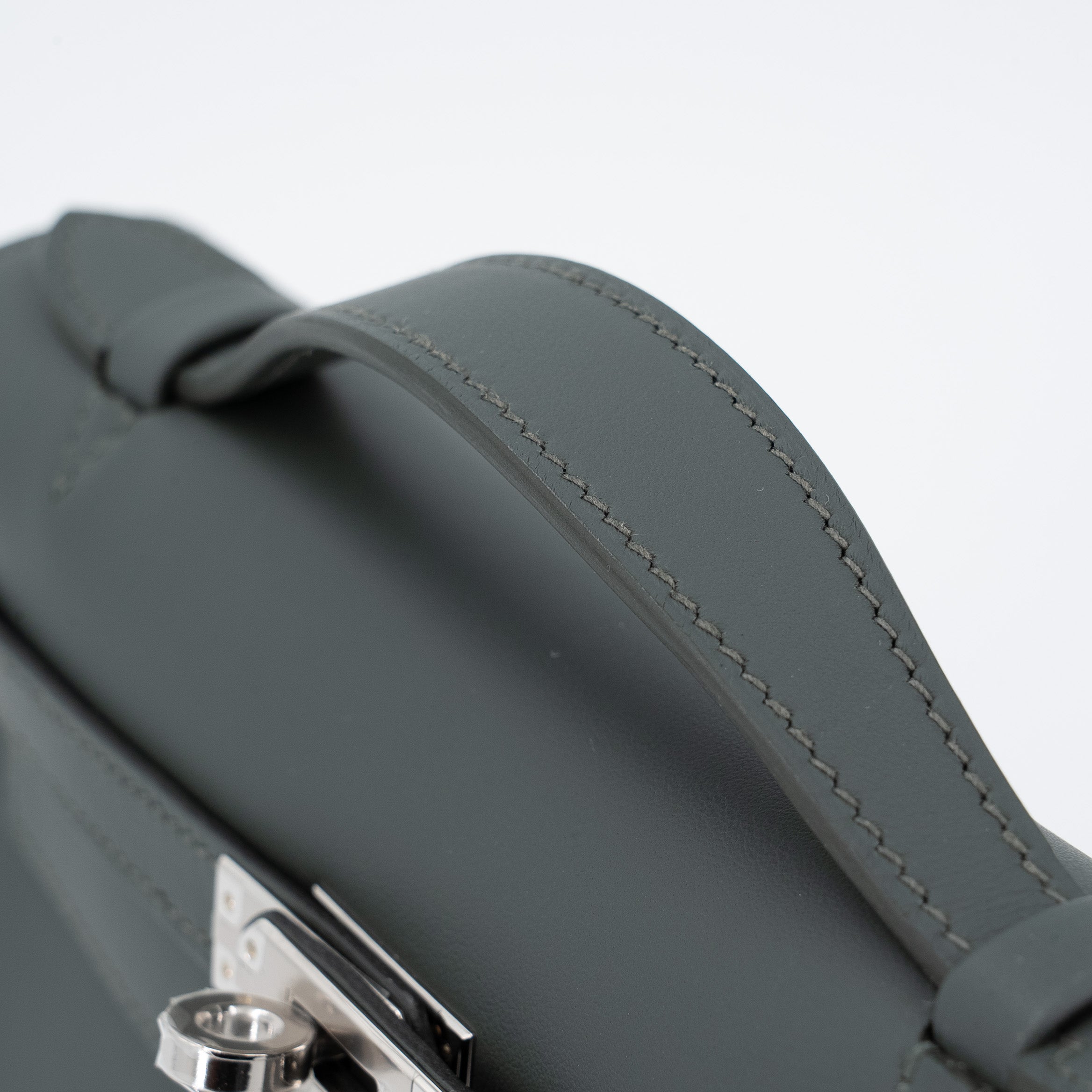 Hermès Kelly Pochette Swift Vert Mangrove PHW