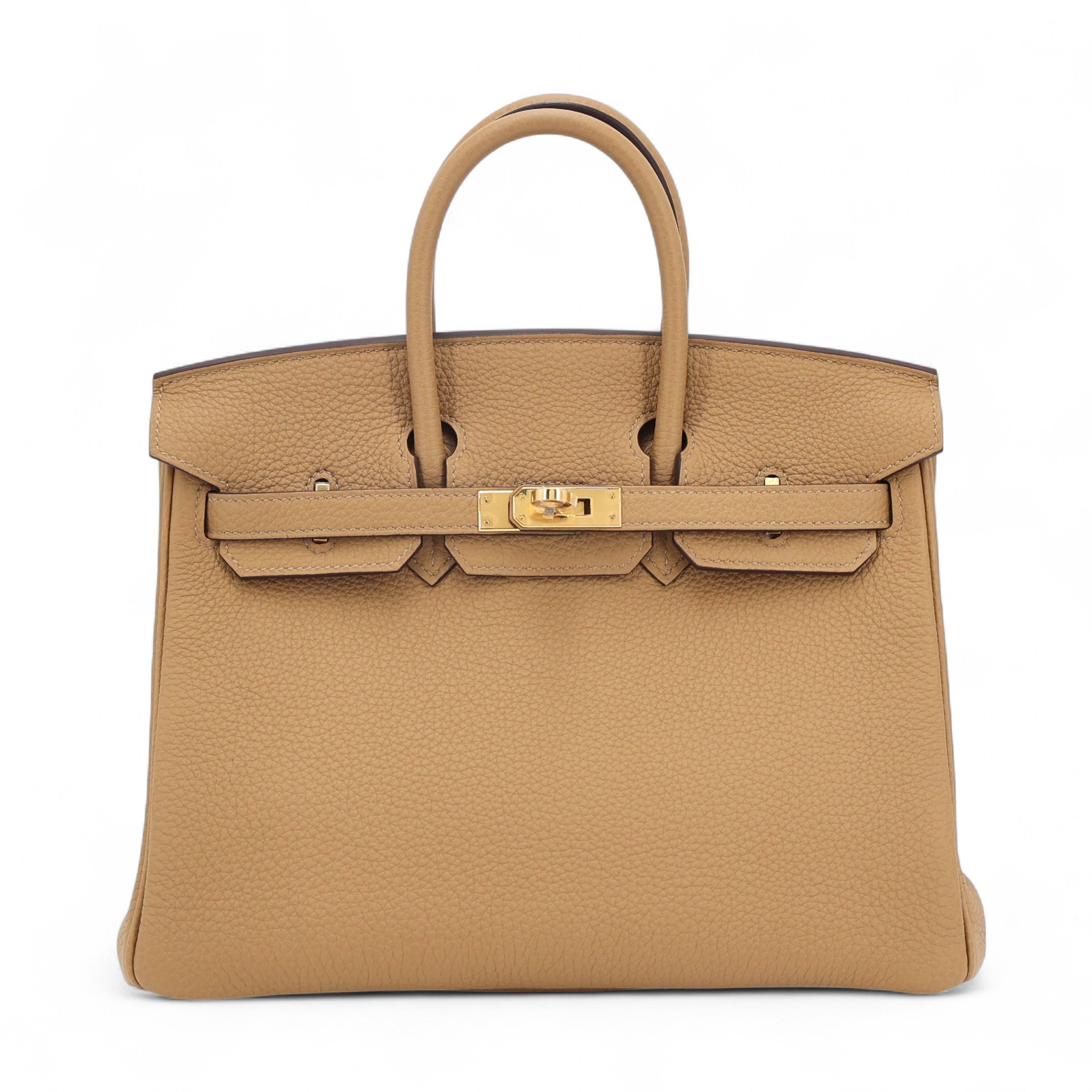 Hermès Birkin 25 Biscuit GHW