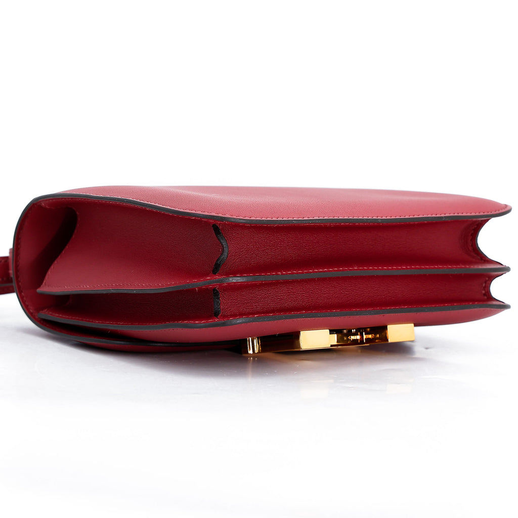 Hermès Constance Mini Rouge Grenat GHW