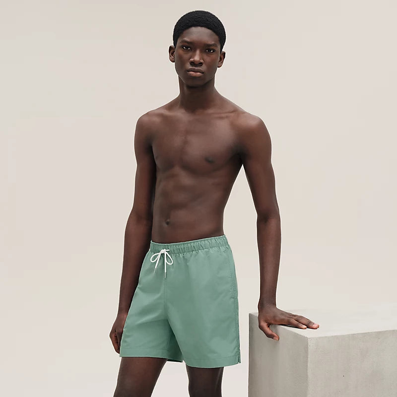 Hermés "H Fantome" Swim Trunks Céladon