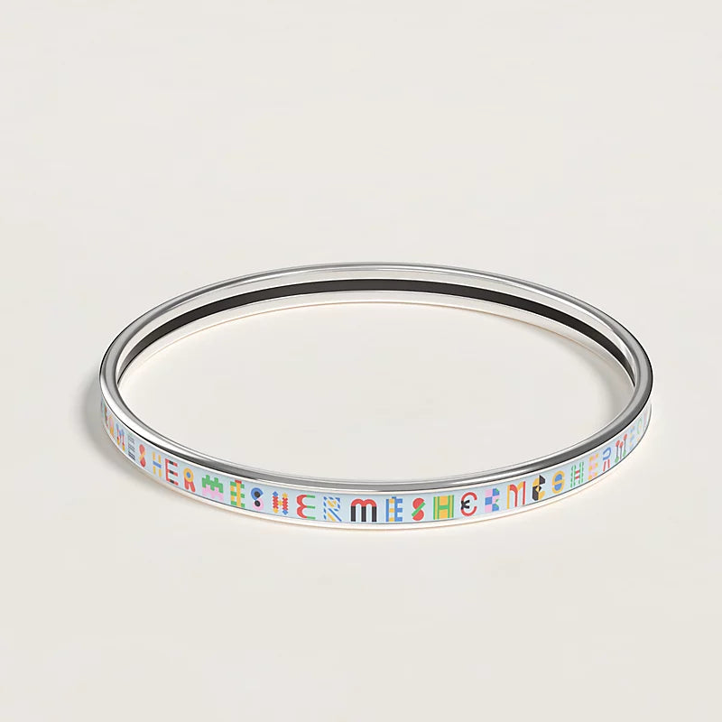 Hermès Bricole bangle Palladium Plated