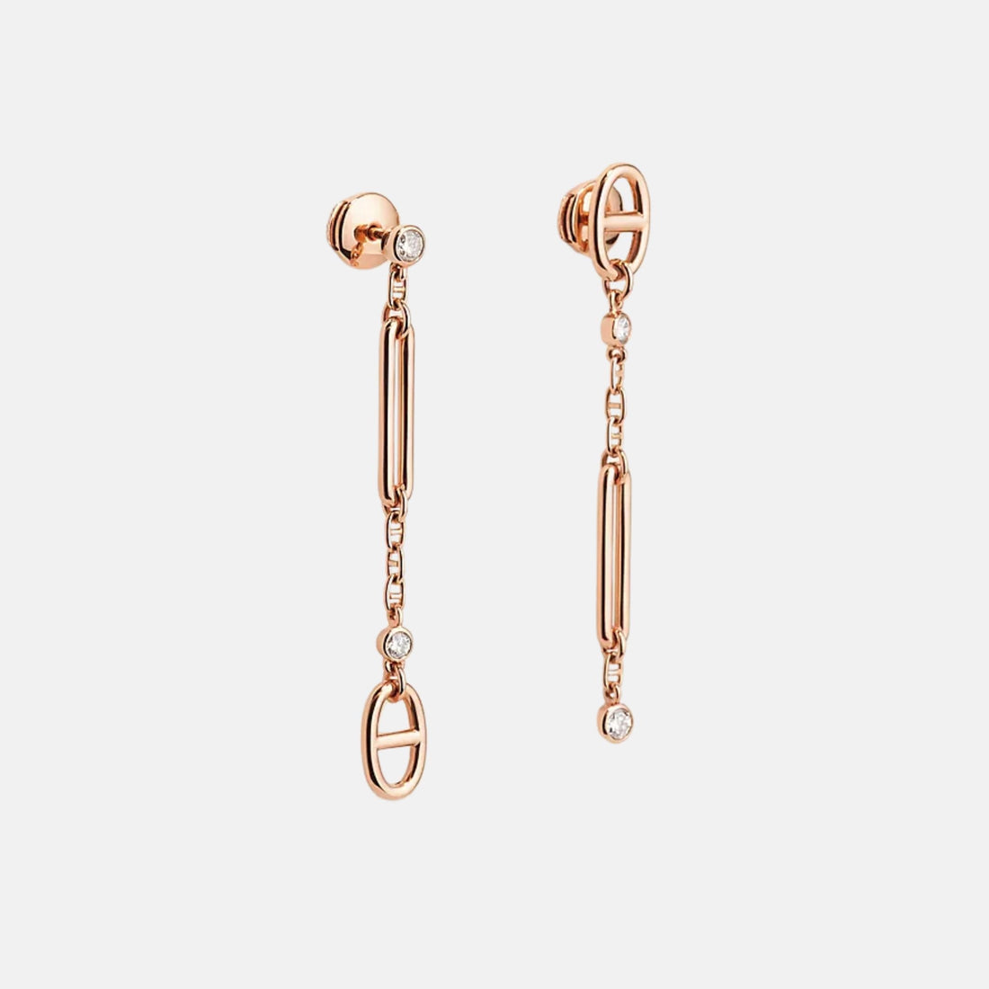 byElevae_hero_chaos-anchor-chain-earrings-rose-gold
