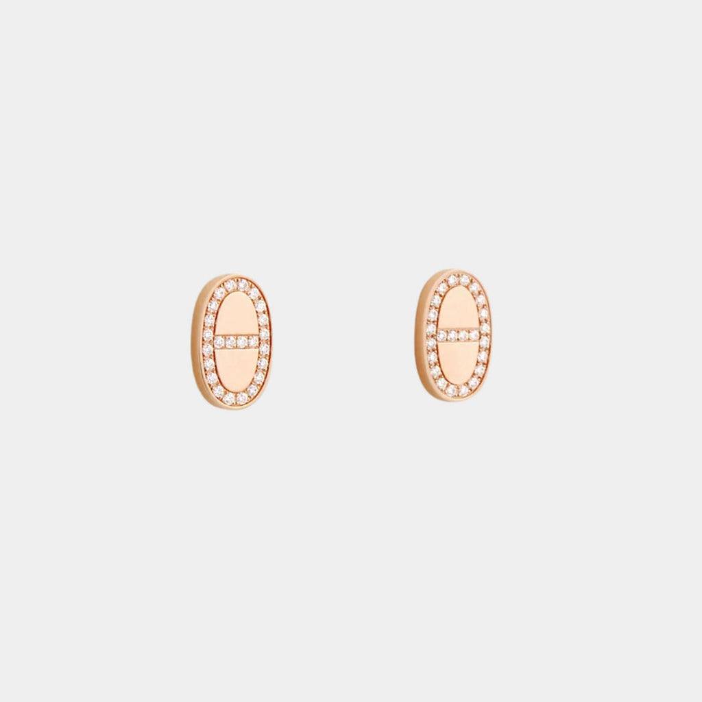 byElevae_hero_contour-anchor-chain-stud-earrings-rose-gold-diamonds