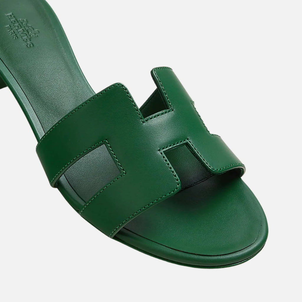Hermès Hermès Oasis Sandal Calfskin Vert Cactus