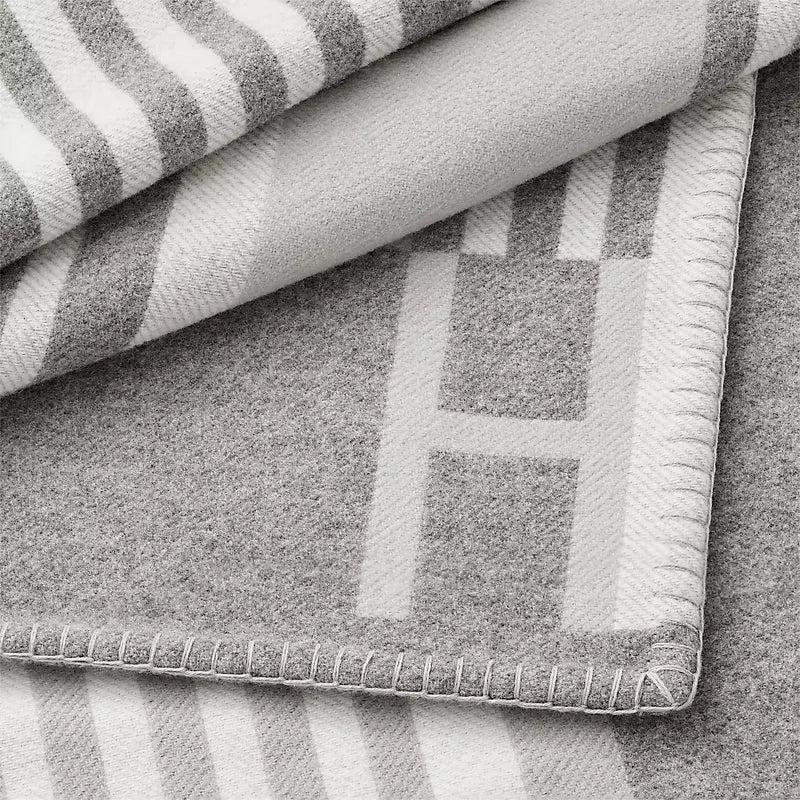 Hermès Ithaque blanket flanelle