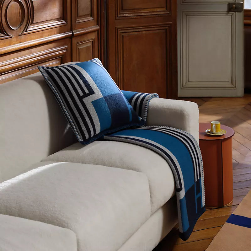 Hermès Ithaque pillow marine