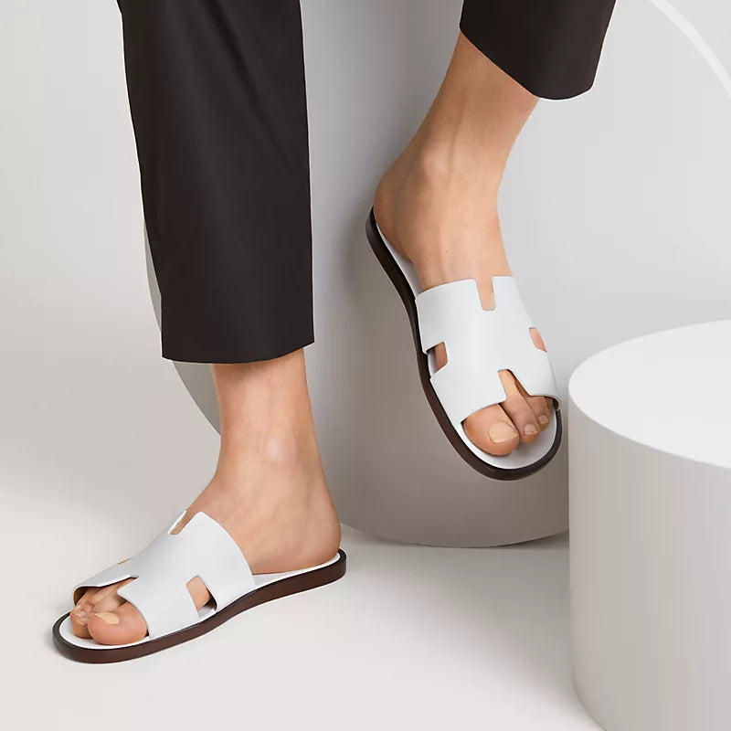 Hermès Izmir Sandal Blanc