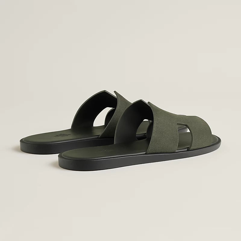 Hermès Izmir Sandal Vert Forêt