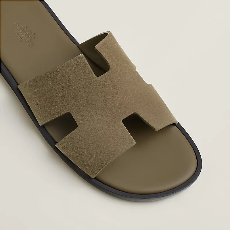 Hermès Izmir Sandal Vert Toundra