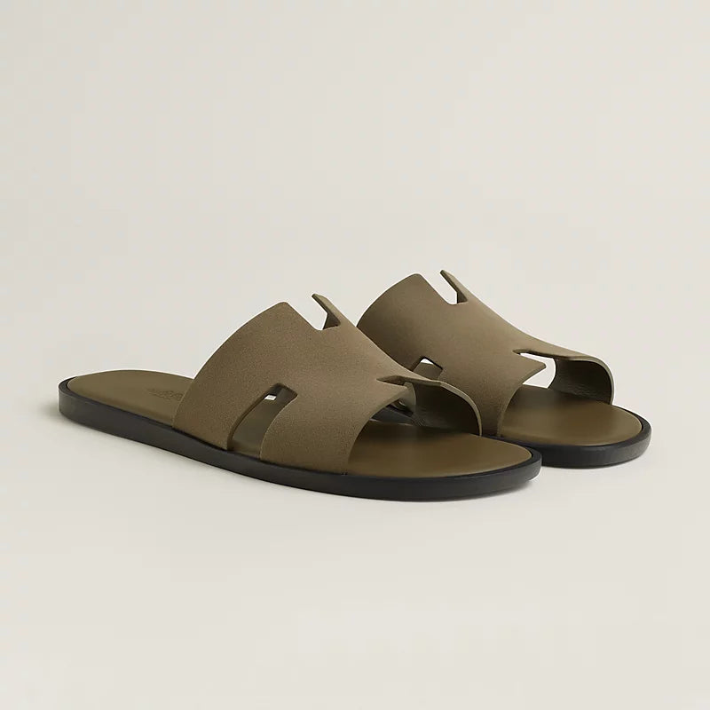 Hermès Izmir Sandal Vert Toundra