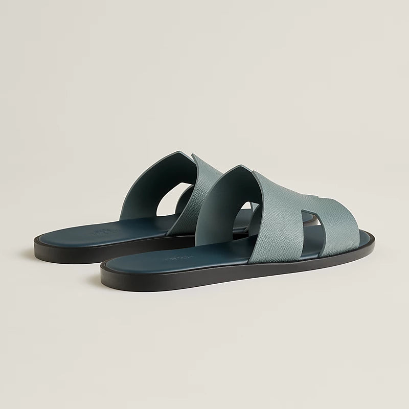 Hermès Izmir Sandal Bleu Tonnerre / Bleu Céleste