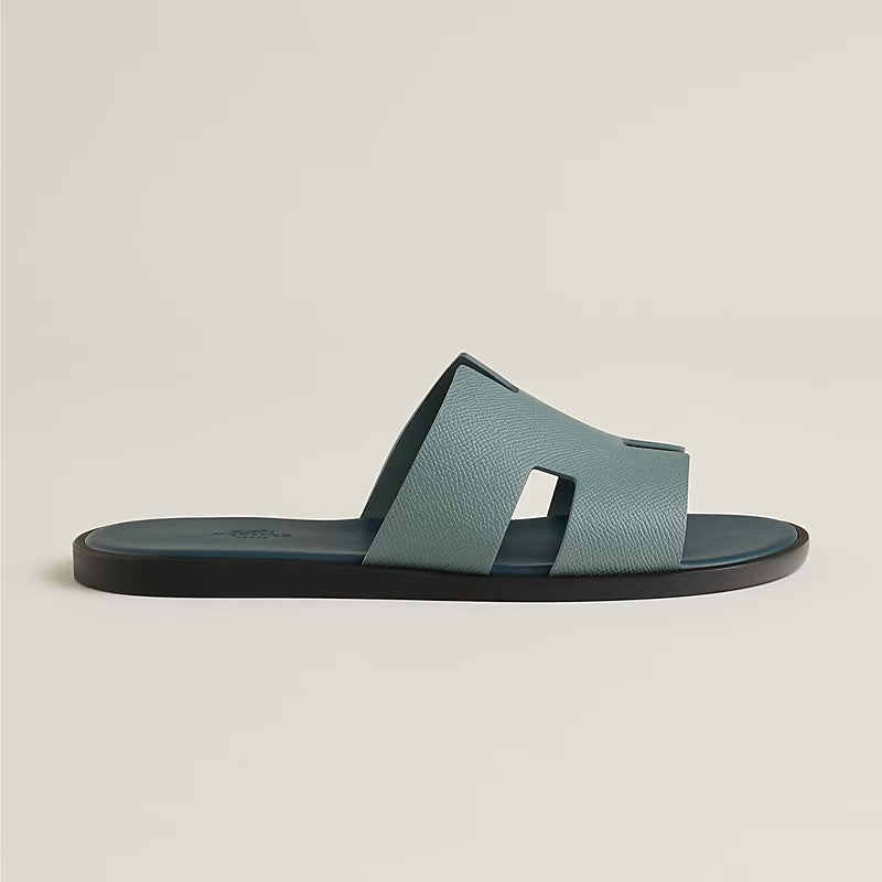 Hermès Izmir Sandal Bleu Tonnerre / Bleu Céleste