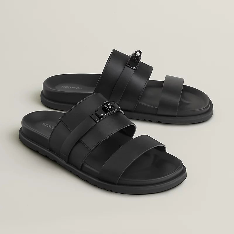 Hermès Jackson Sandal Noir