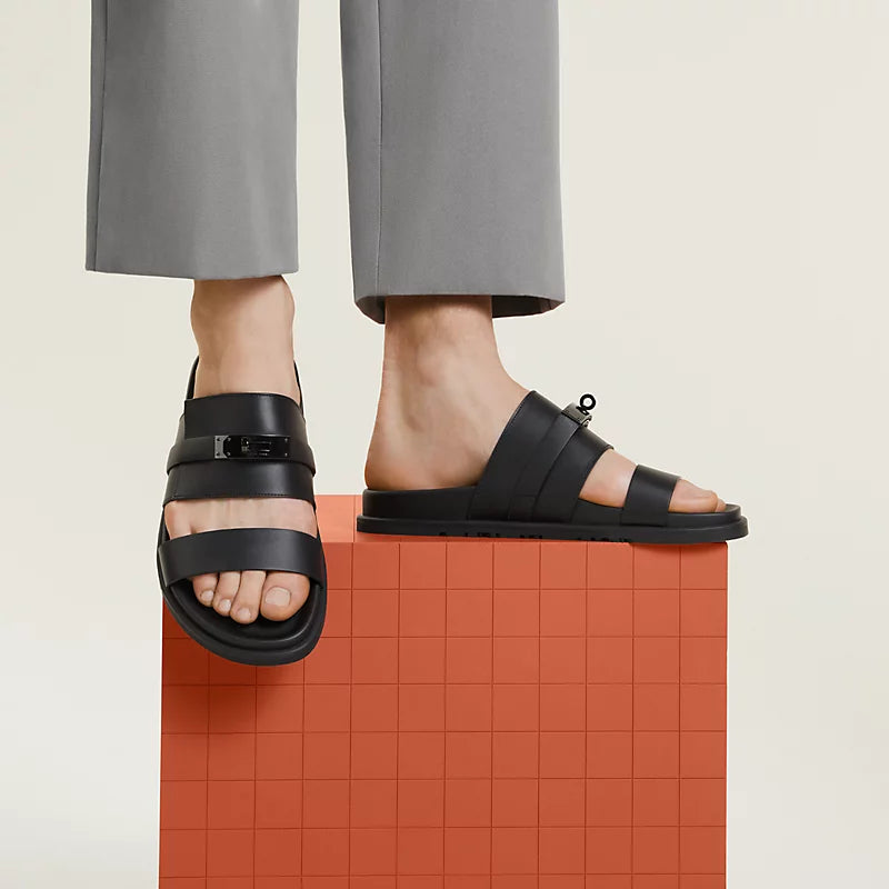Hermès Jackson Sandal Noir