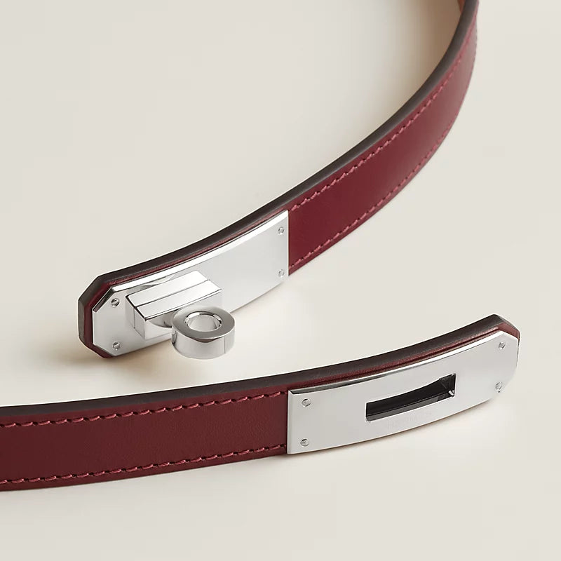Hermès Kelly 18 belt Rough H PHW