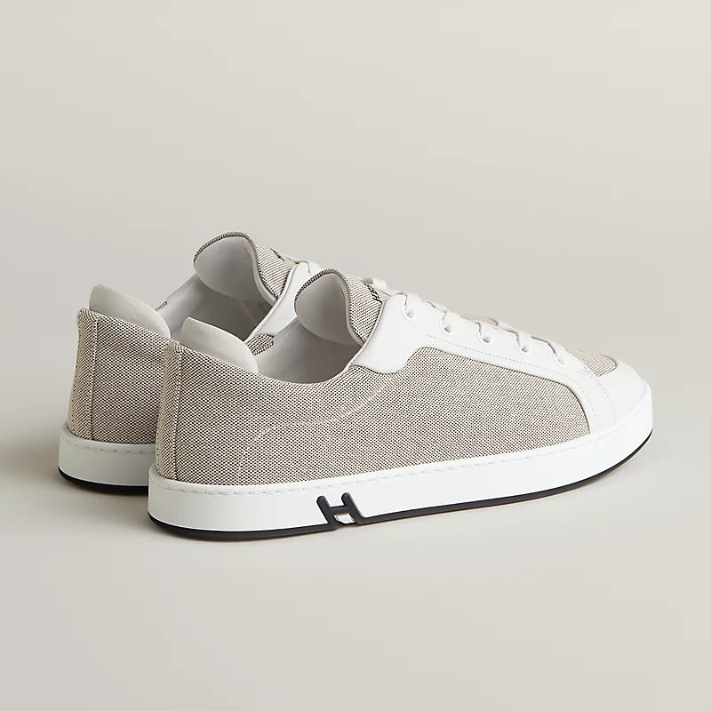 Hermès Kid Sneaker Prunoir / Blanc