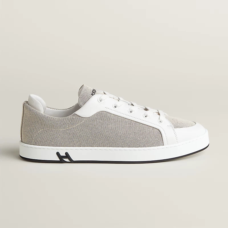 Hermès Kid Sneaker Prunoir / Blanc