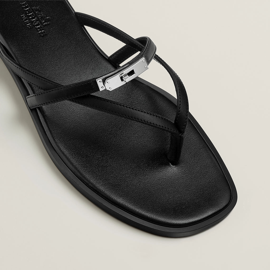 Hermès Miss Sandal — Noir