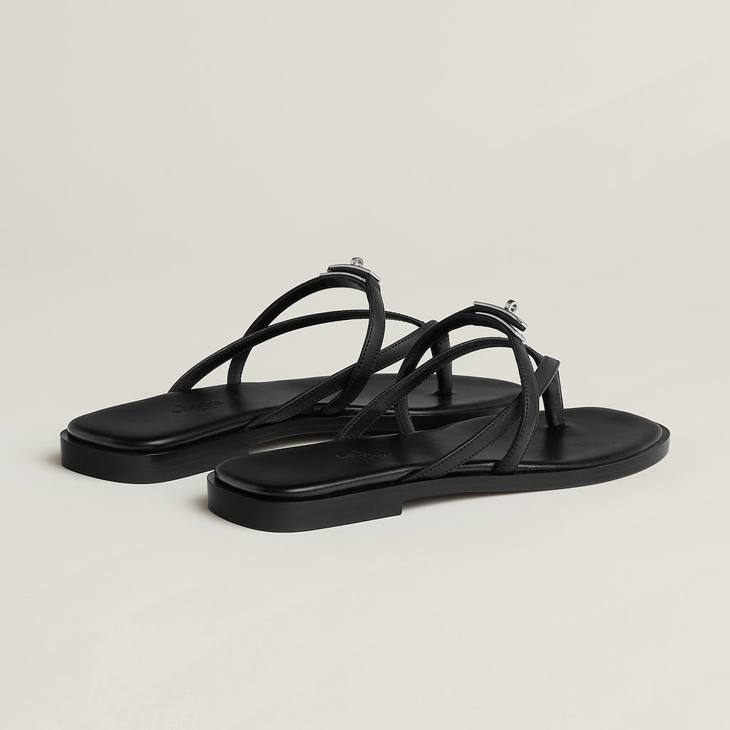 Hermès Miss Sandal — Noir