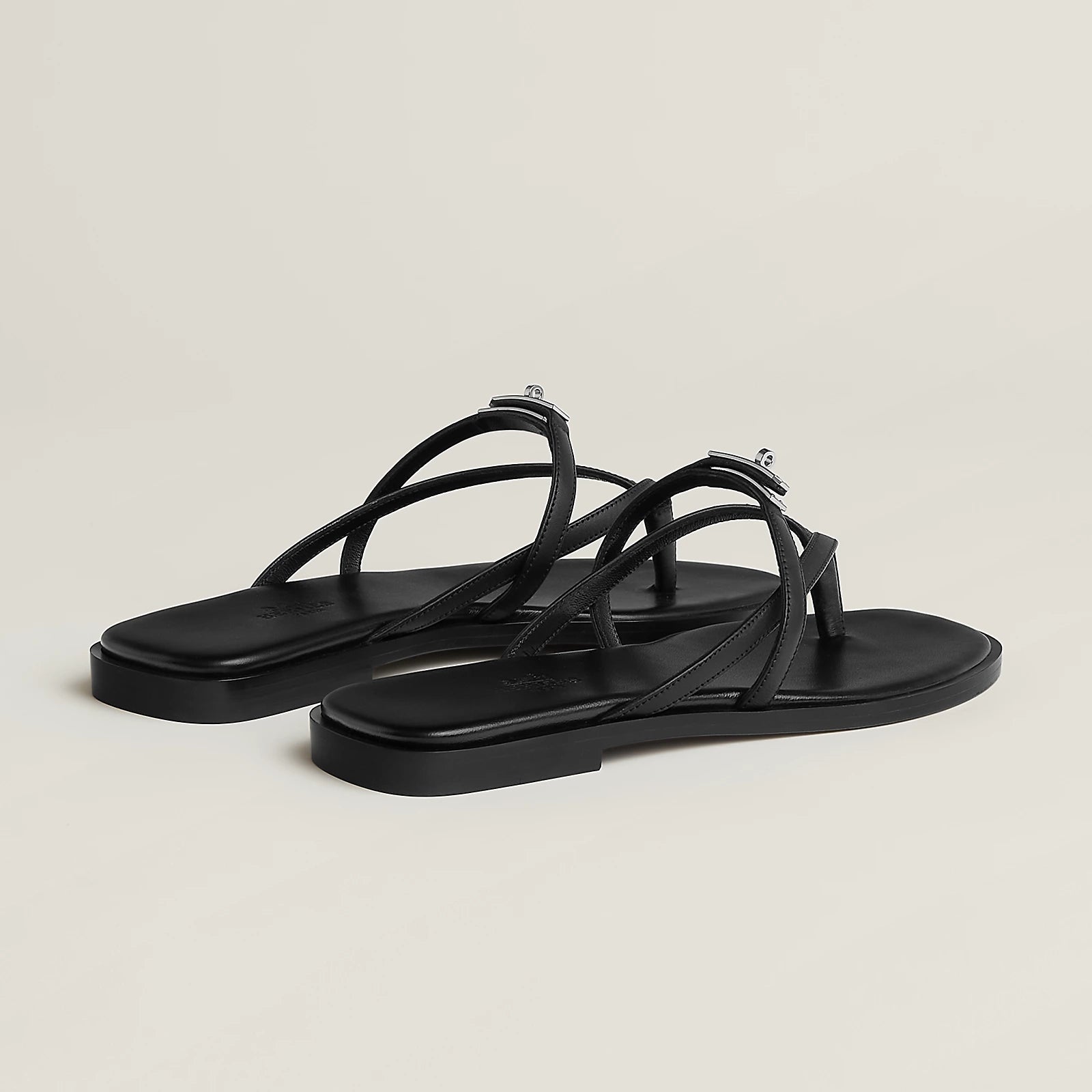 Hermès Miss Sandal — Noir