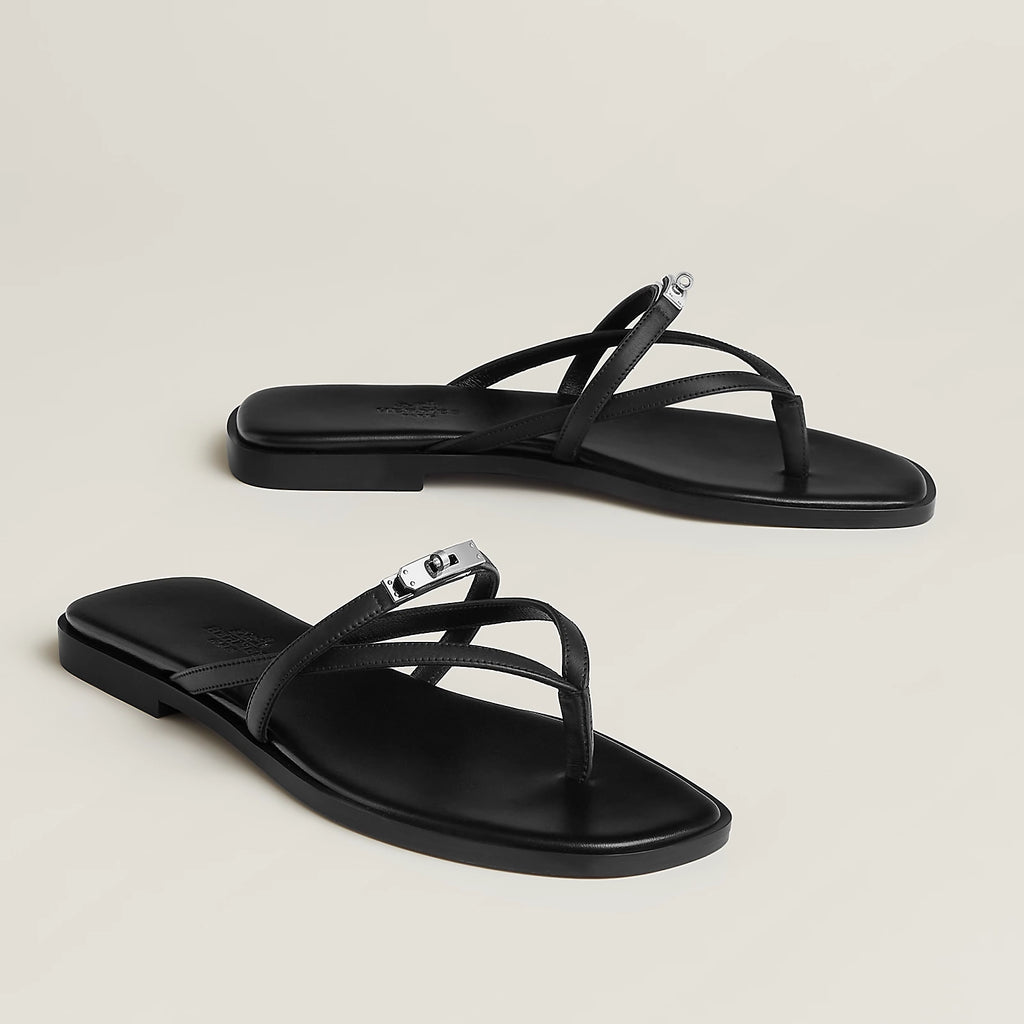 Hermès Miss Sandal — Noir