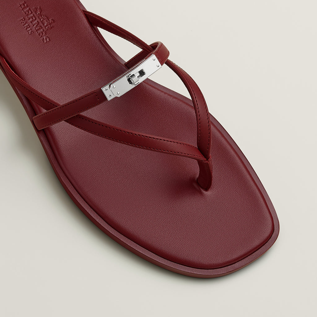Hermes Miss Sandals Rouge H