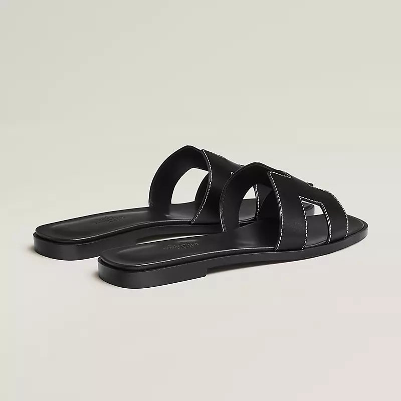 Hermès Oran Sandal Noir