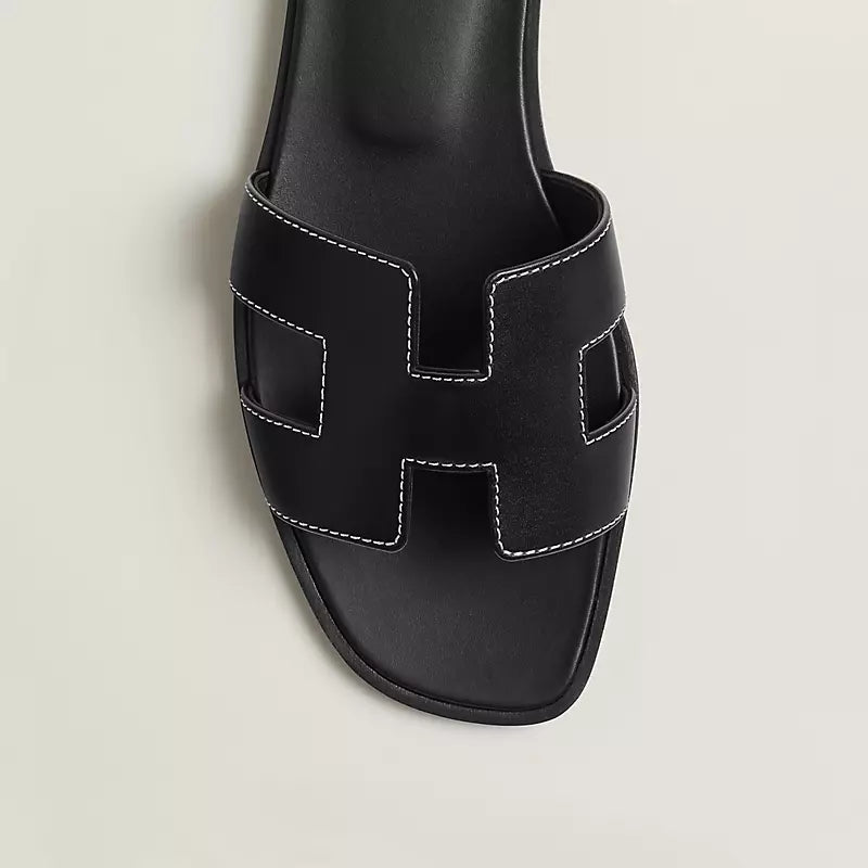 Hermès Oran Sandal Noir