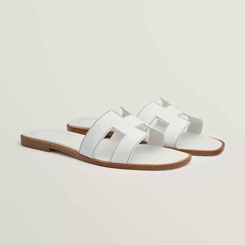 Hermès Oran Sandal Blanc