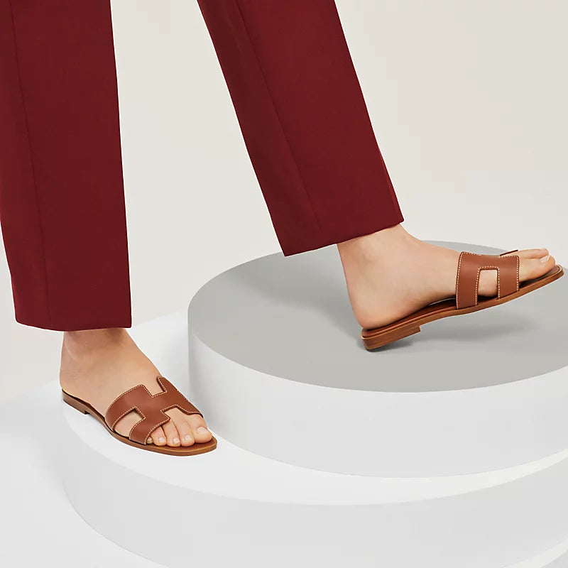 Hermès Oran Sandal Gold