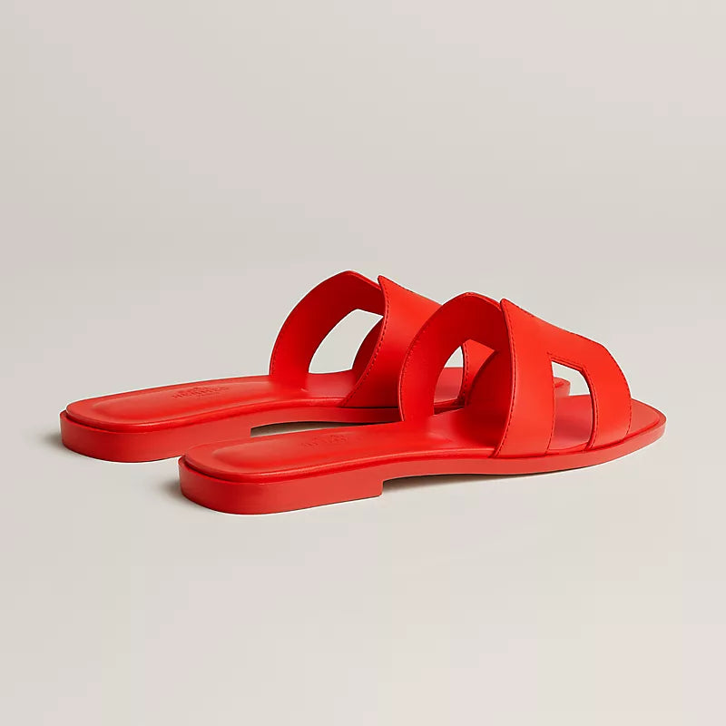 Hermès Oran Sandal Rouge Grenadine