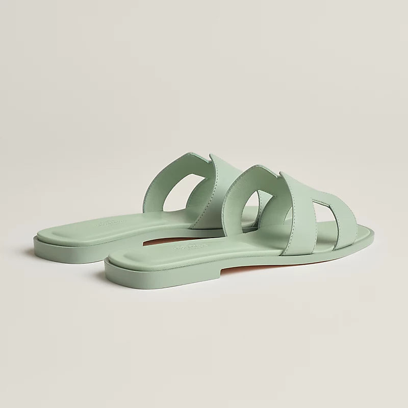 Hermès Oran Sandal Vert D'eau