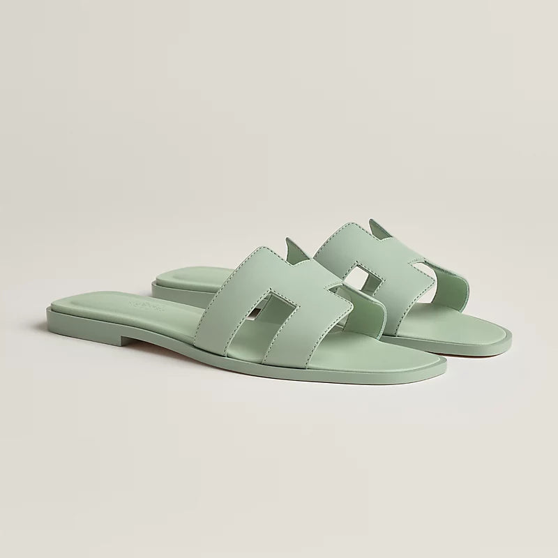 Hermès Oran Sandal Vert D'eau