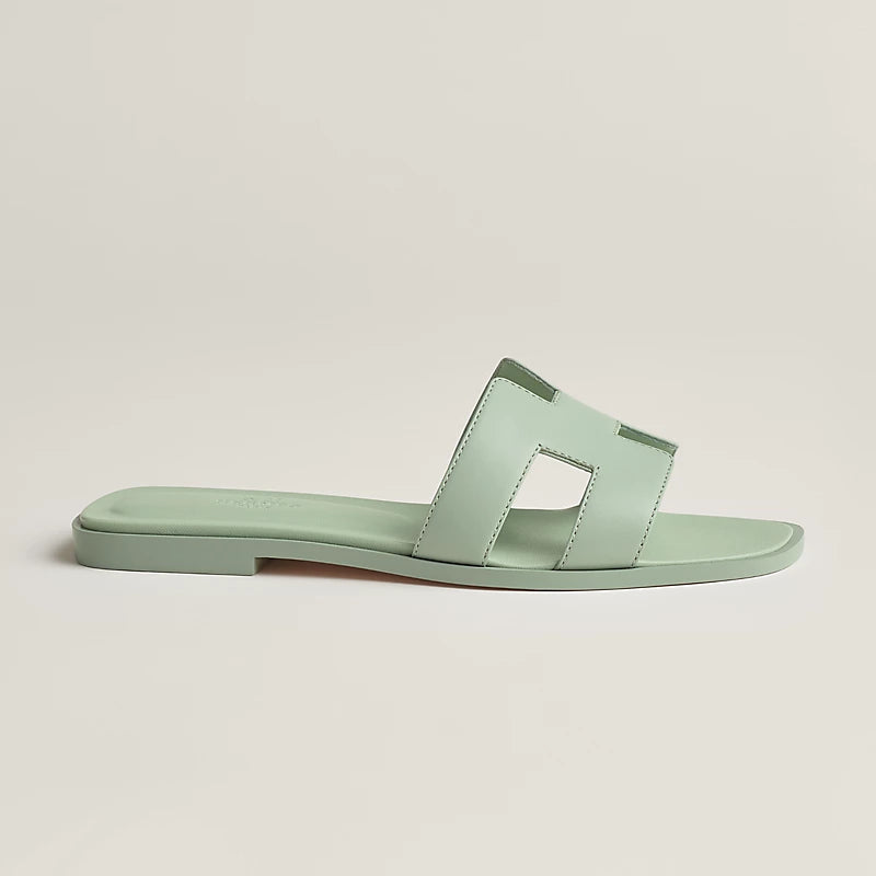 Hermès Oran Sandal Vert D'eau