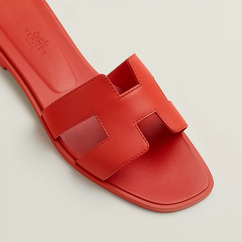 Hermès Oran Sandal Orange Capucine