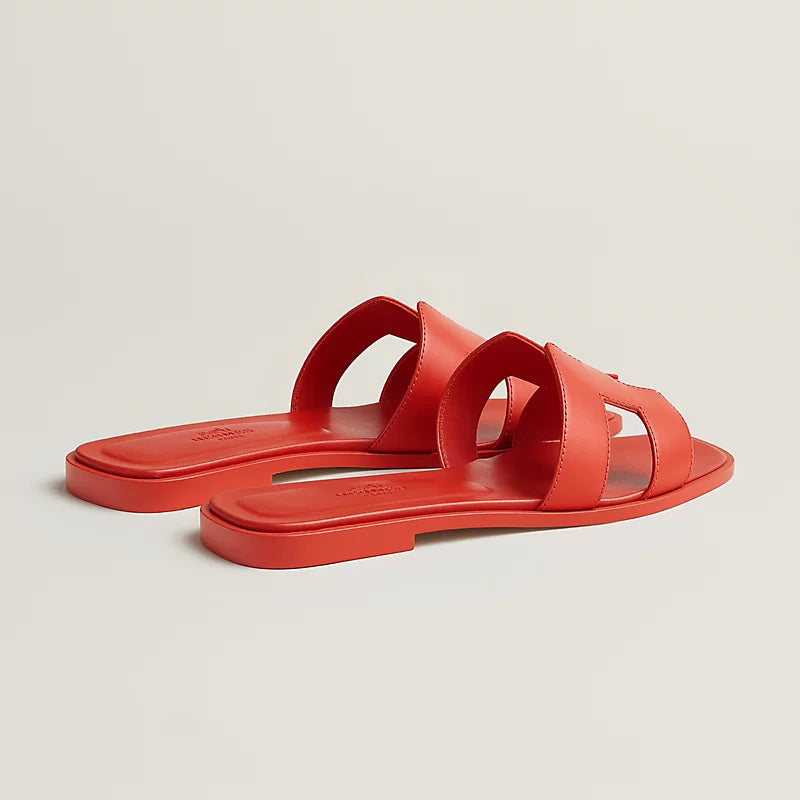 Hermès Oran Sandal Orange Capucine