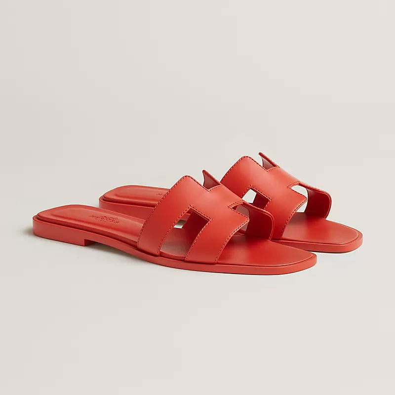 Hermès Oran Sandal Orange Capucine