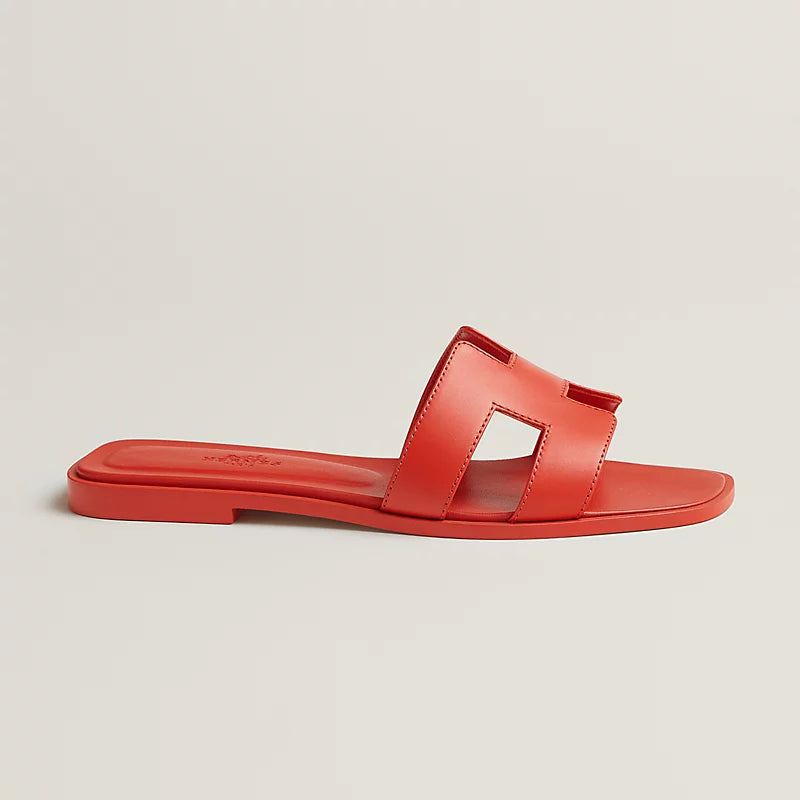 Hermès Oran Sandal Orange Capucine