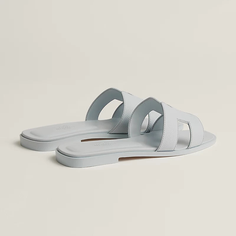Hermès Oran Sandal Bleu Glacier