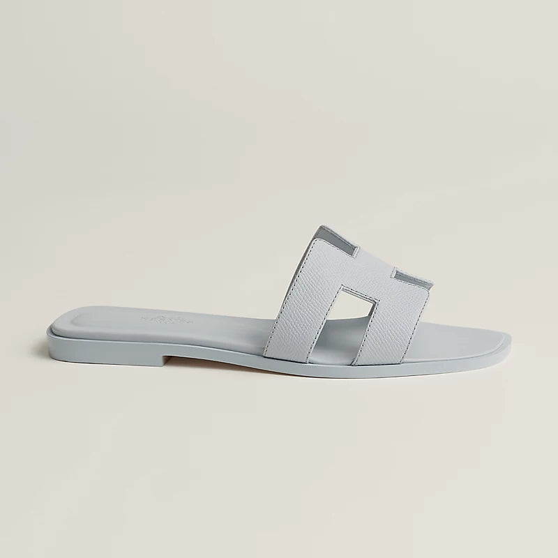 Hermès Oran Sandal Bleu Glacier