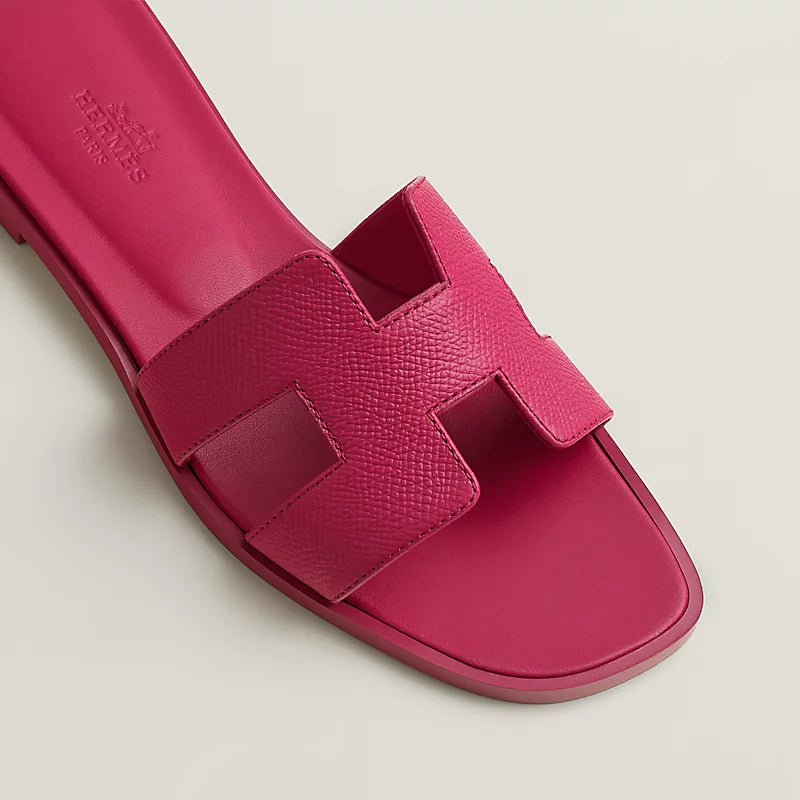 Hermès Oran Sandal Rose Bougainvillier