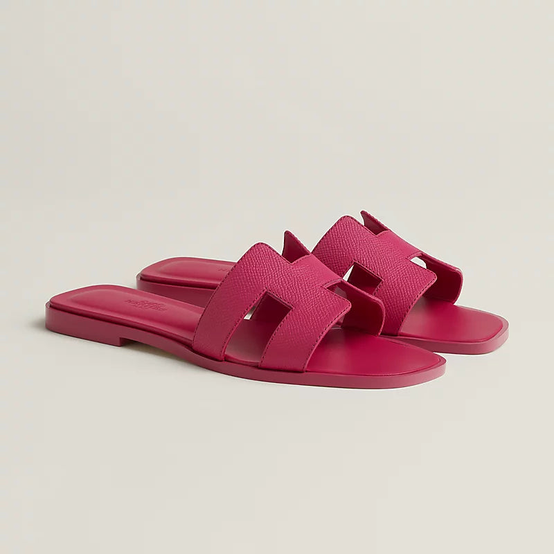 Hermès Oran Sandal Rose Bougainvillier