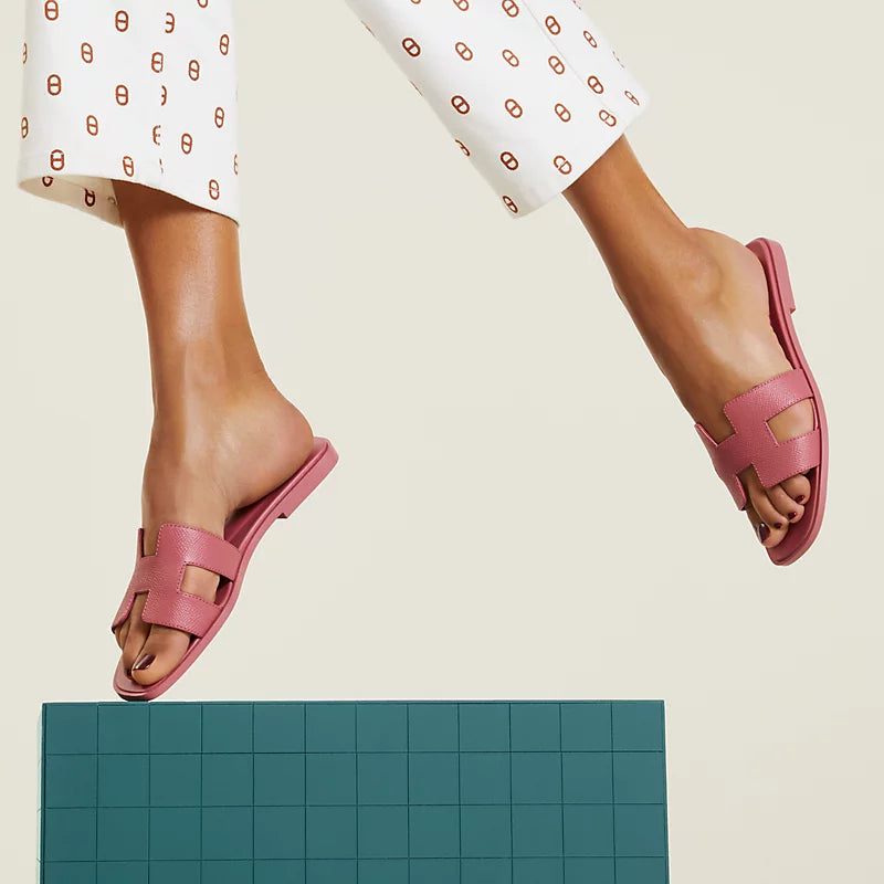 Hermès Oran Sandal Rose De Venise