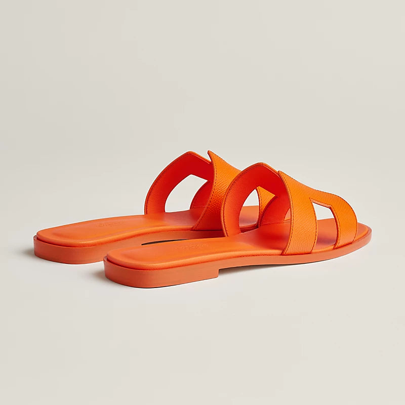 Hermès Oran Sandal Orange Sunset