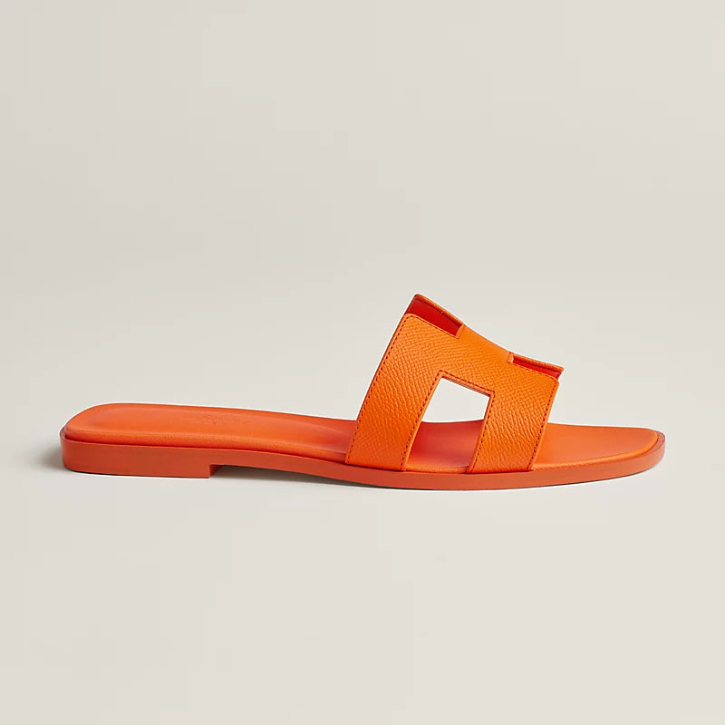 Hermès Oran Sandal Orange Sunset