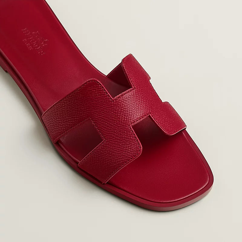 Hermès Oran Sandal Rose Framboise